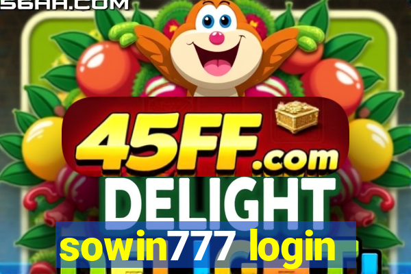 sowin777 login